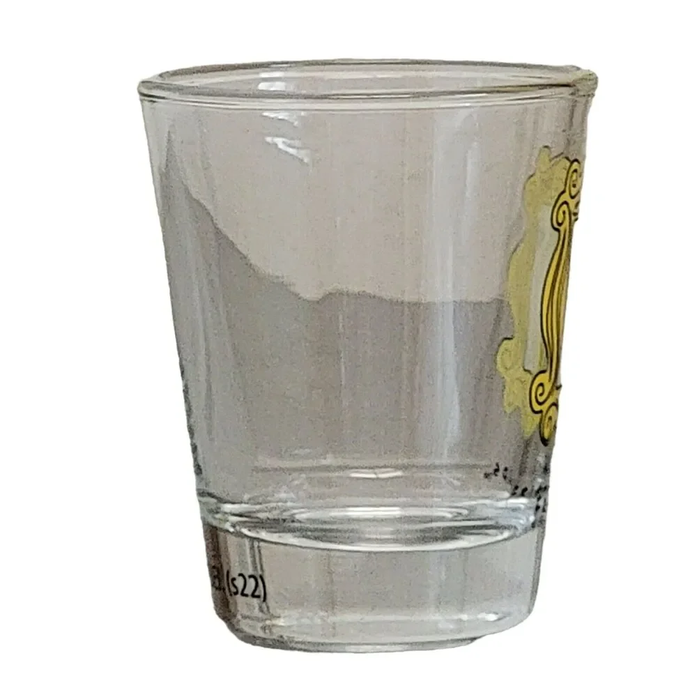 Friends Shot Glass Yellow Picture Frame Monica Rachel Door TV Collectible‎ Gift